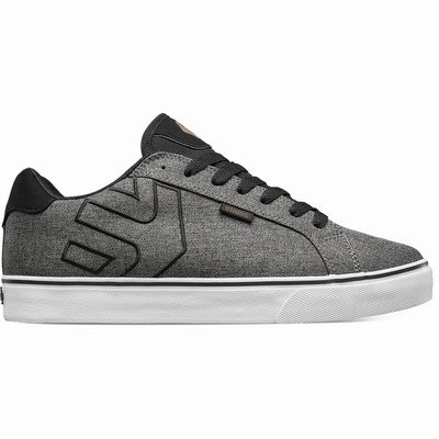 Tenis Etnies FADER VULC Grises/Negros Para Hombre MX534-OGV